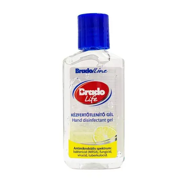 BRADOLIFE kézfertőtlenítő gél Citrom (50ml) Kedvezmény