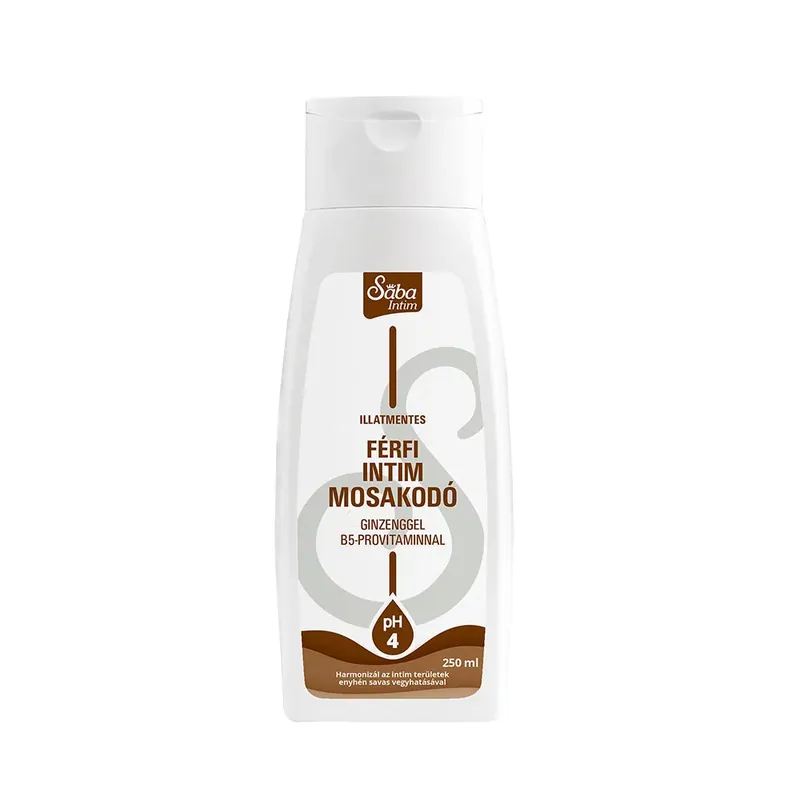 Prémium SÁBA Intim Férfi mosakodó illatmentes (250ml)