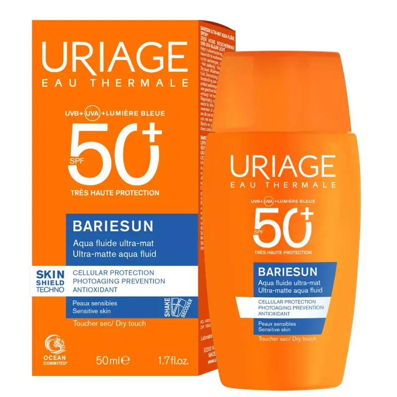 Uriage Bariésun Mat SPF50+ zsíros bőrre arckrém 50 ml Exkluzív ajánlat