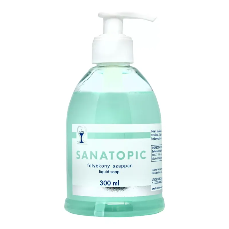 Sanatopic pumpás folyékony szappan 300 ml Utolsó esély