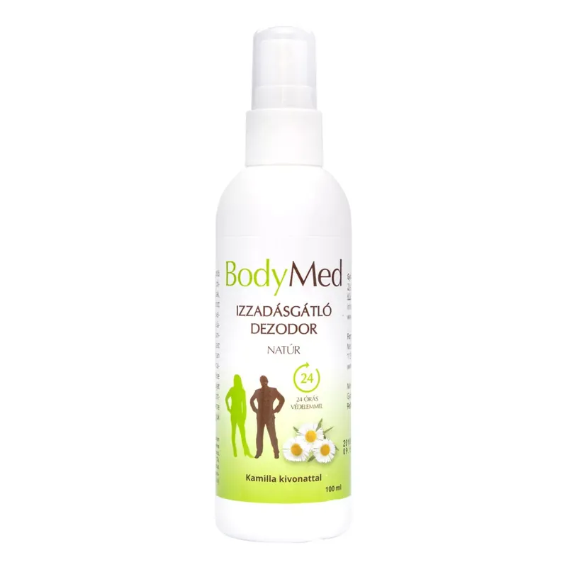 BodyMed izzadásgátló natúr dezodor spray 100 ml Alacsony ár