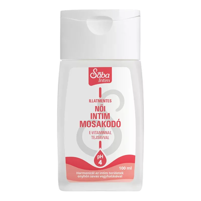Sába illatmentes női intim mosakodó 100 ml Kedvezmény