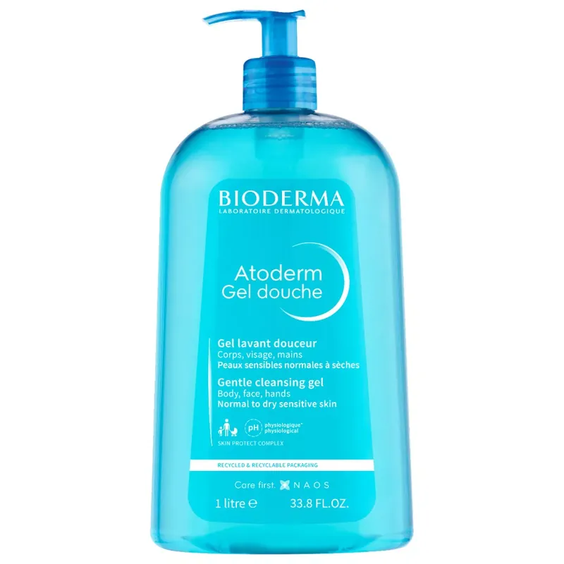 Legnépszerűbb Bioderma Atoderm tusfürdő 1 l