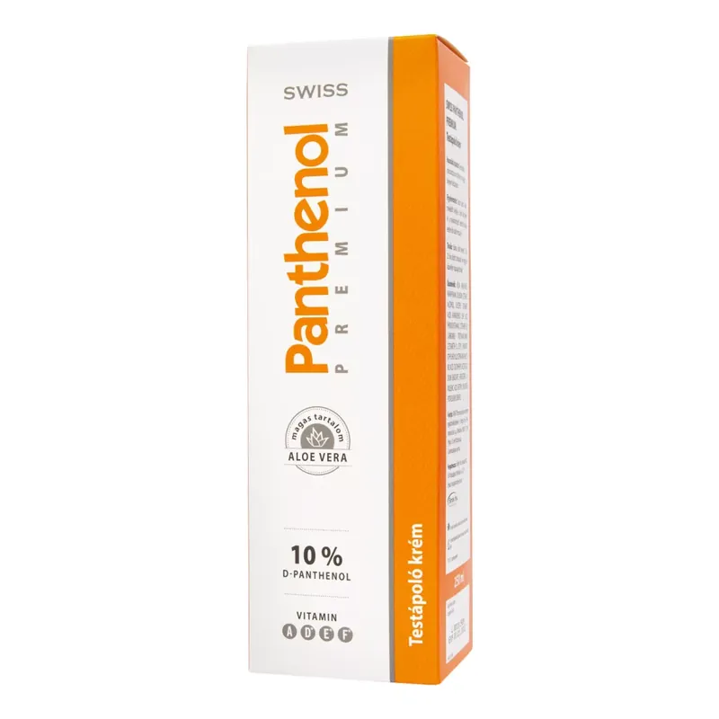 Árcsökkenés Swiss Panthenol Prémium testápoló tej 250 ml