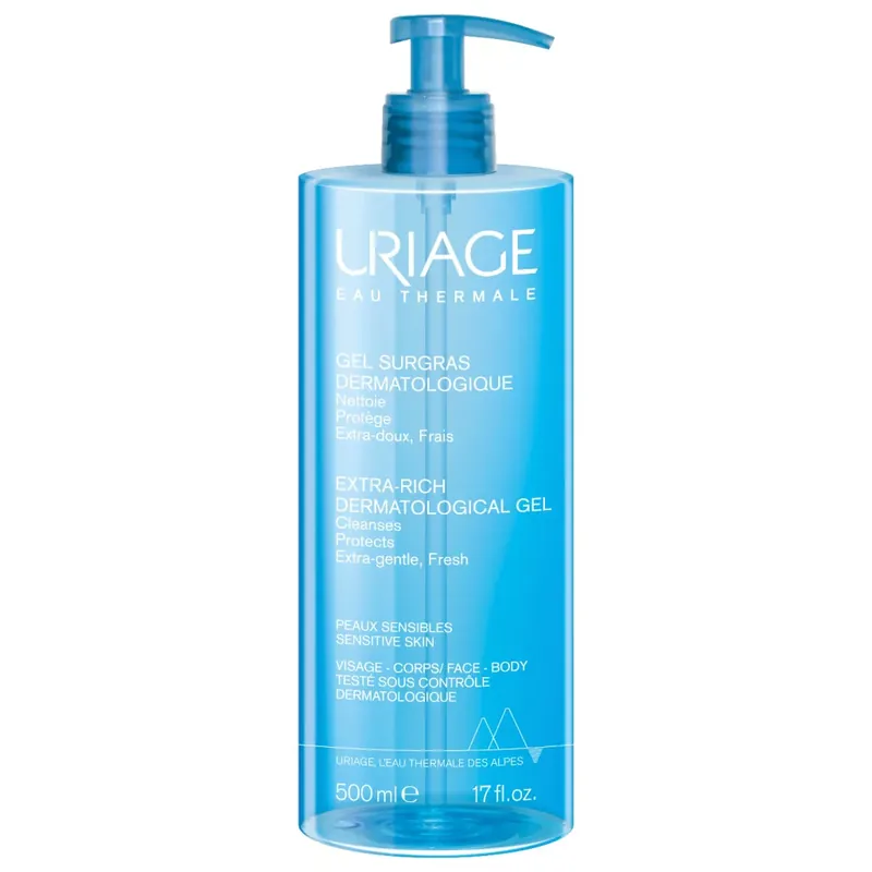 Azonnal elérhető Uriage DERM-PHY tusfürdő gél 500 ml
