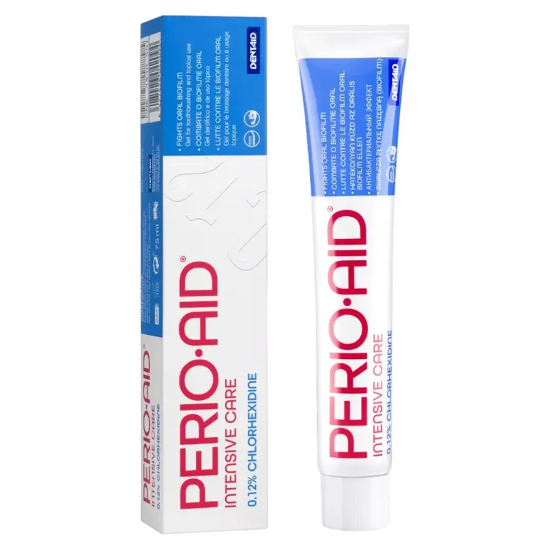 Kedvezmény Dentaid Perio-Aid 0,12% fogkrém gél 75 ml