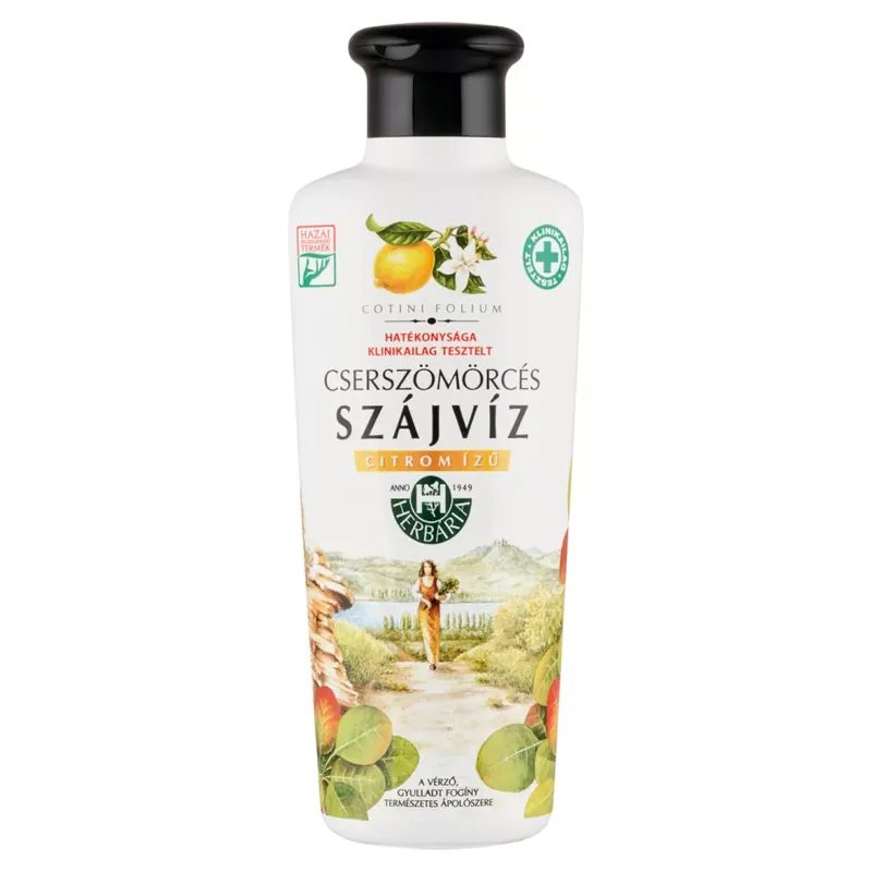 Korlátozott ajánlat Herbária Cserszömörcés citrom ízű szájvíz 250 ml