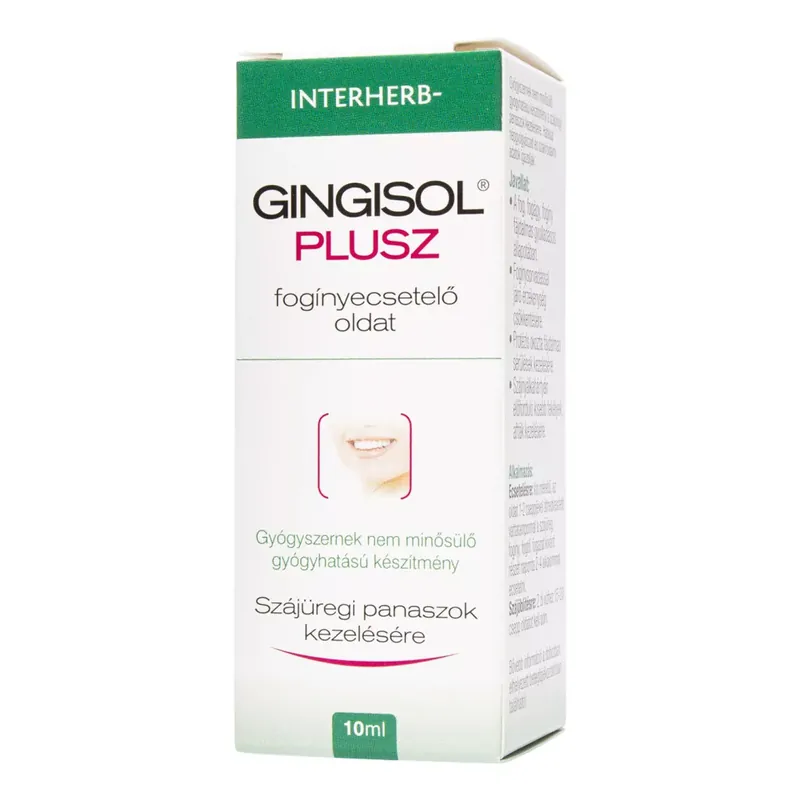 Végkiárusítás Interherb-Gingisol Plusz fogínyecsetelő oldat 10 ml