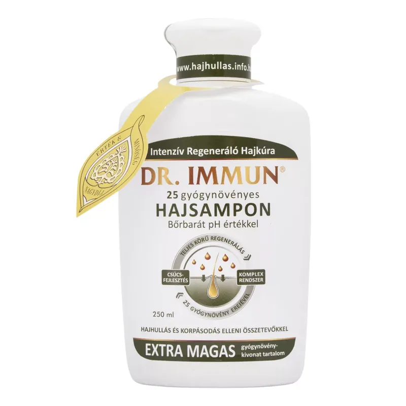 Dr. Immun 25 gyógynövényes sampon 250 ml Végkiárusítás