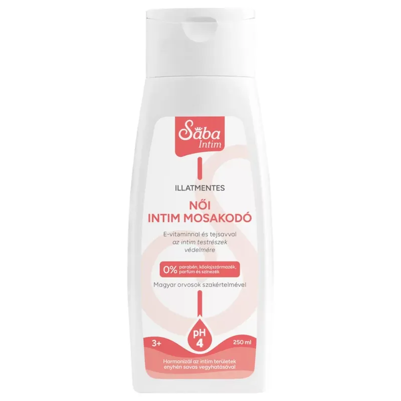 Sába Intim női illatmentes mosakodó 250 ml Akciós ár
