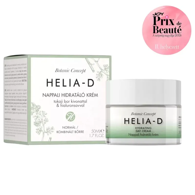 Legjobb ár Helia-D Botanic Concept nappali krém Tokaji bor kivonattal 50 ml
