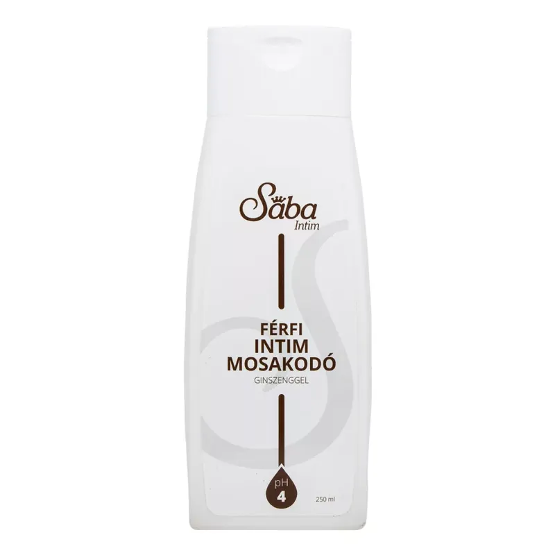 Népszerű Sába férfi intim mosakodó ginzengkivonattal 250 ml