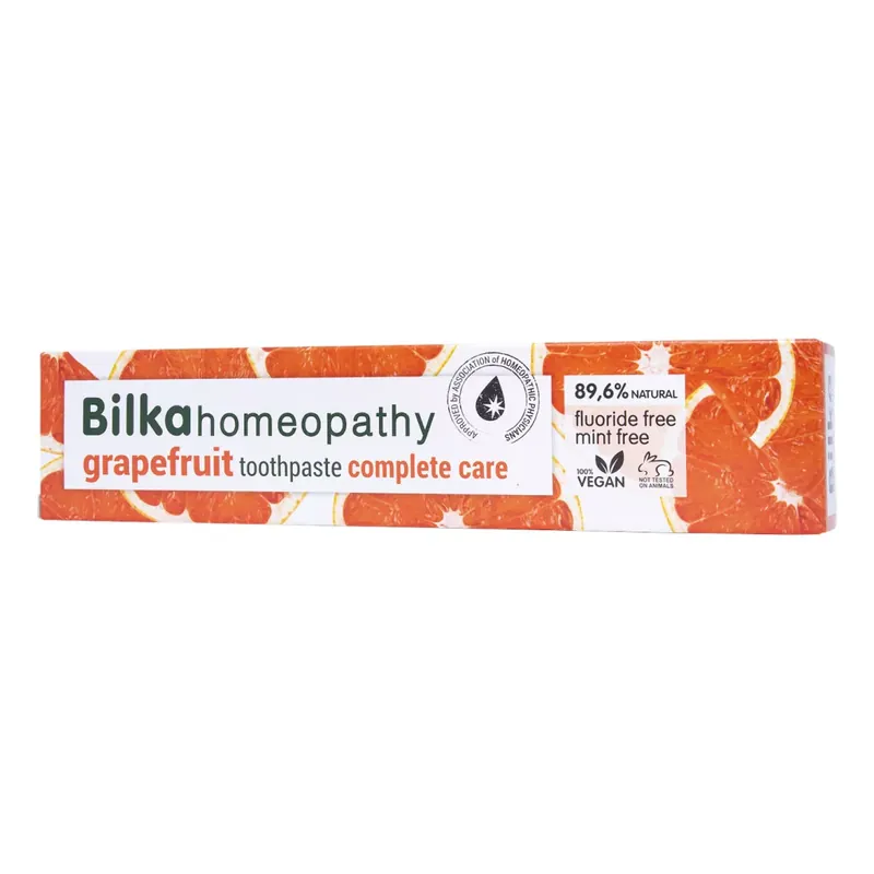 Bilka natúr homeopátiás fehérítő fogkrém grapefruit 75 ml Prémium