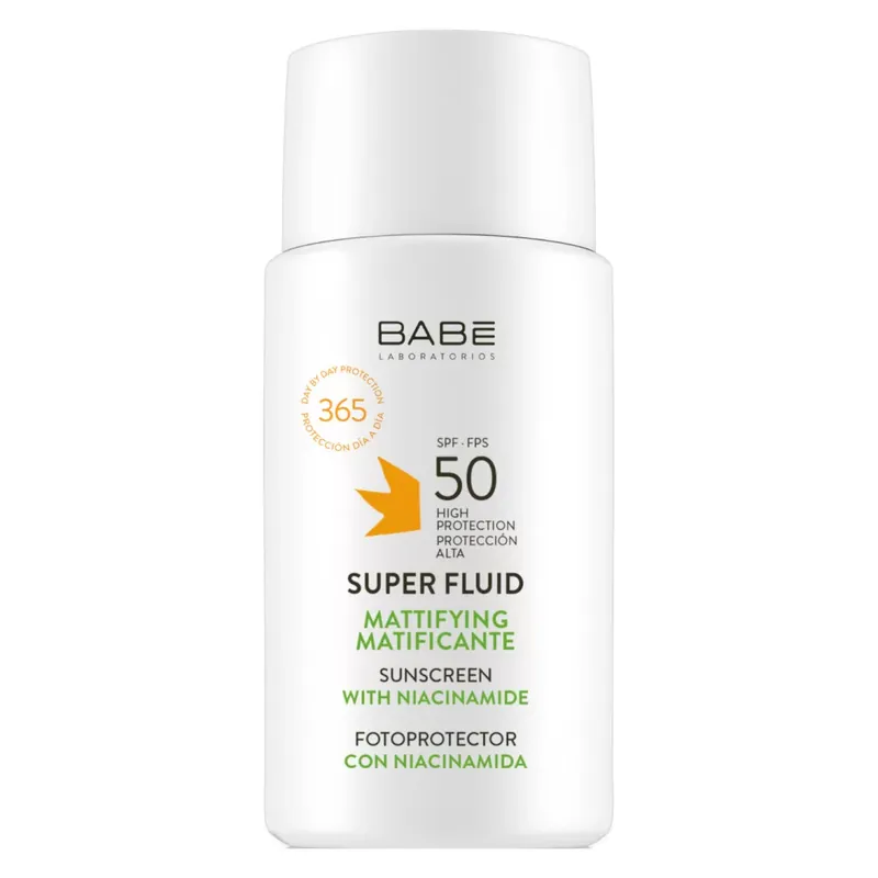 BABÉ Super fluid SPF50 mattító olajmentes arckrém 50 ml Azonnal elérhető