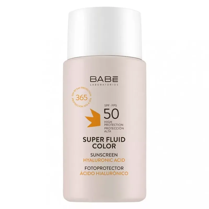 Kedvezmény BABÉ Super Fluid SPF50 színezett arckrém 50 ml