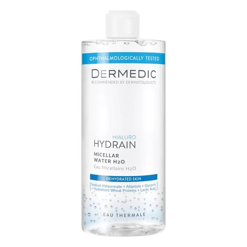 Vásárlói kedvenc Dermedic Hydrain³ micellás víz 500 ml