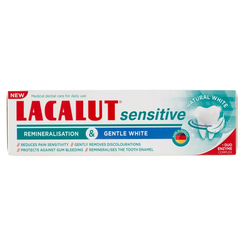 Lacalut sensitive repair effect és gentle white fogkrém 75 ml Akció