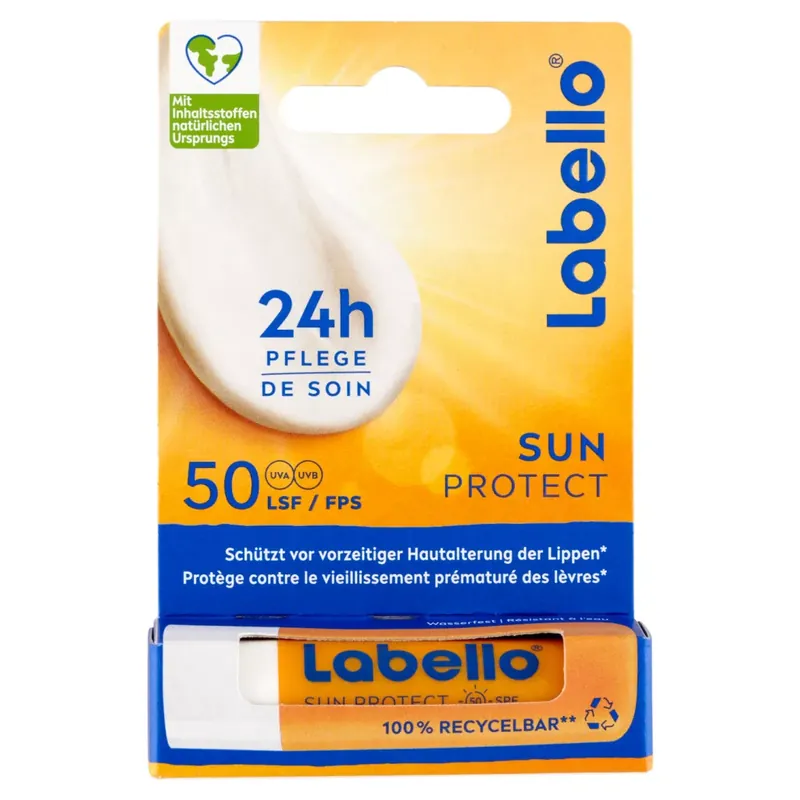Árcsökkenés Labello Sun Protect fényvédő SPF30 ajakír