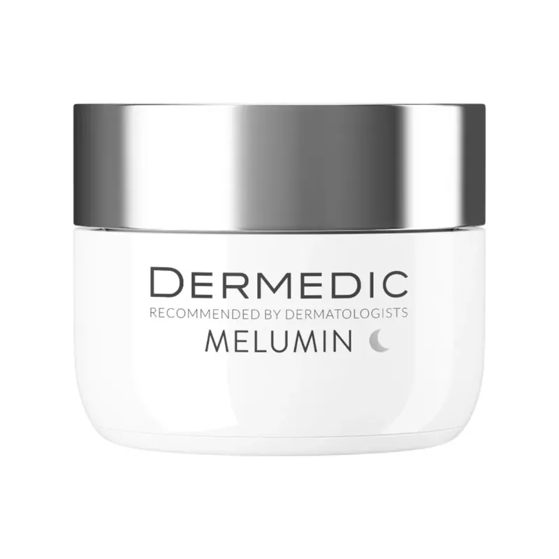 Dermedic Melumin pigmentfoltok elleni éjszakai anti-aging arckrém 50 ml Gyors szállítás