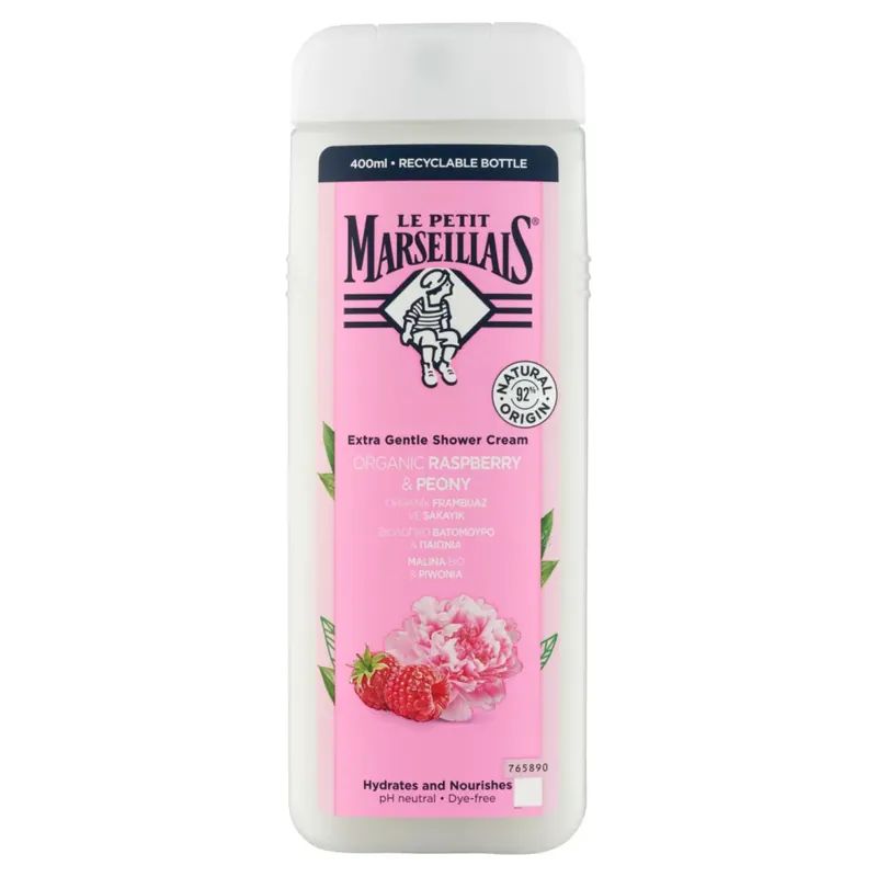 Le Petit Marseillais málna és bazsarózsa tusfürdő 400 ml Utolsó esély