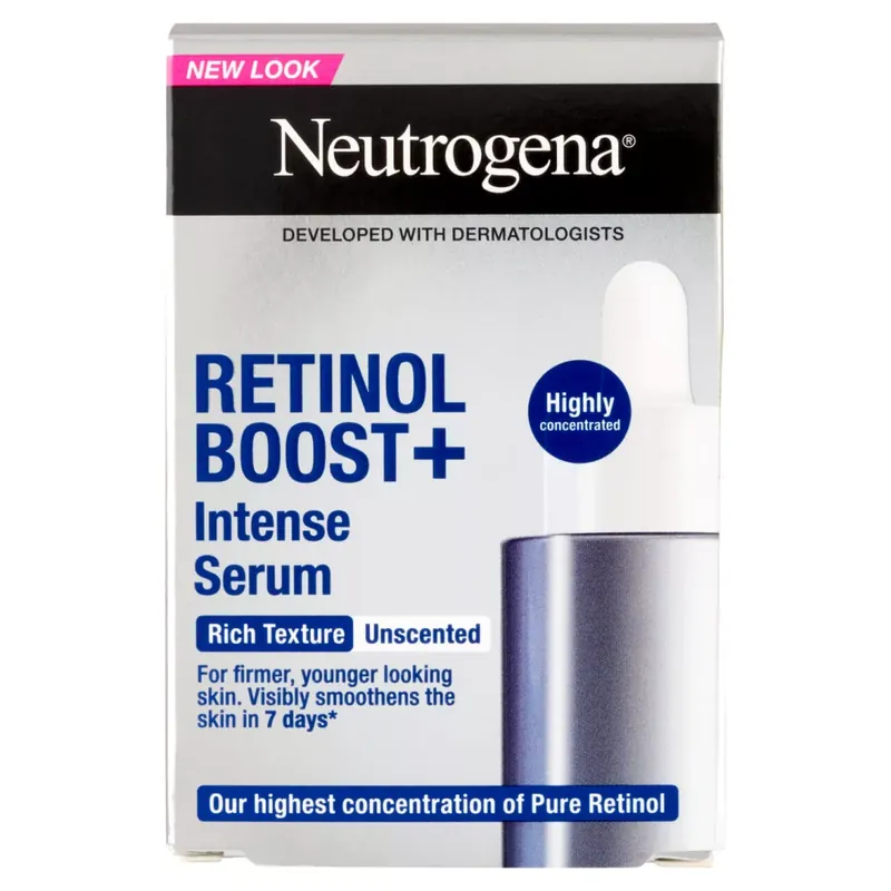 Akció Neutrogena Retinol Boost+ intenzív éjszakai szérum 30 ml