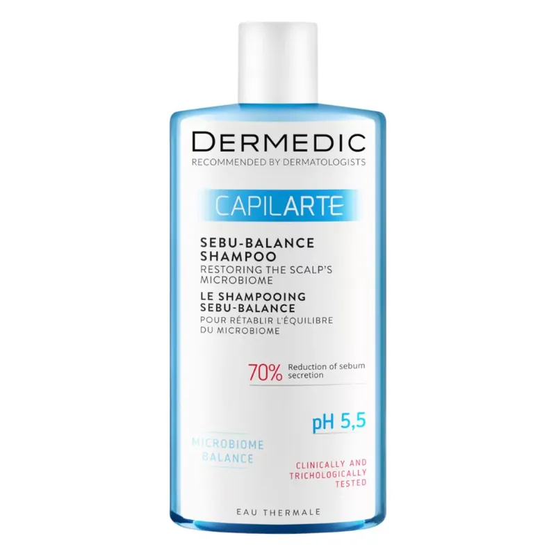 Dermedic Capilarte Sebu-Balance sampon 300 ml Expressz szállítás