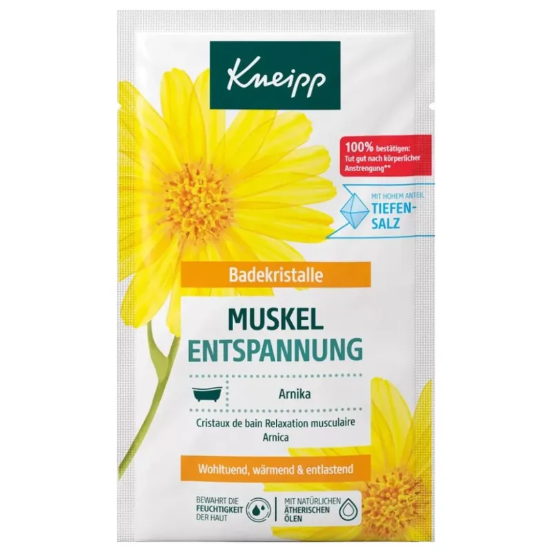 Exkluzív ajánlat Kneipp Ízület- és izomlazító fürdősó 60 g