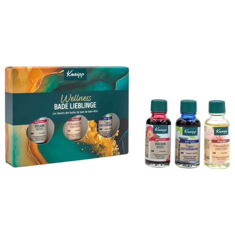 Rendeld meg most Kneipp Fürdőolaj Wellness Trió 3 x 20 ml