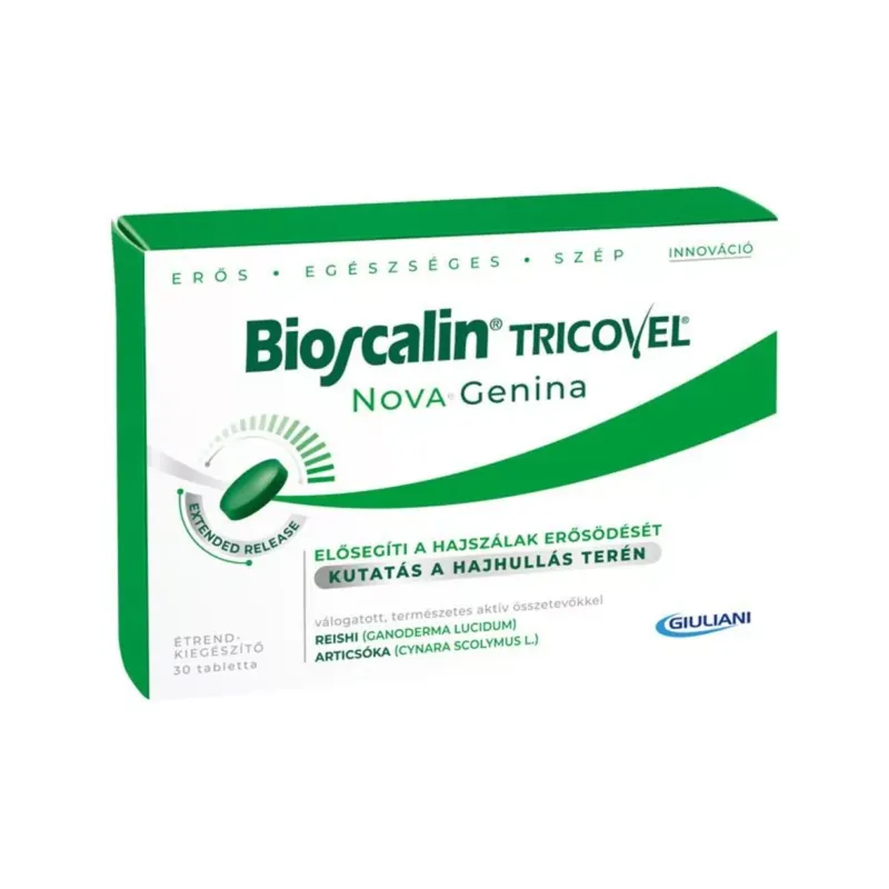 Kedvezmény Bioscalin Tricovel Nova Genina étrend-kiegészítő tabletta 30 db