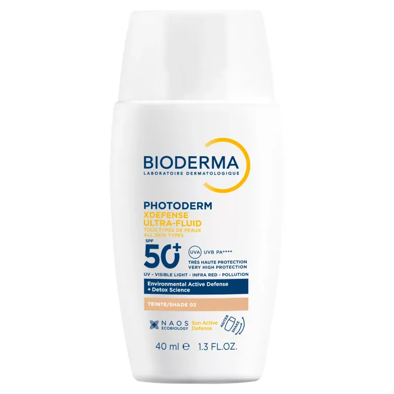 Bioderma Photoderm XDefense SPF50+ színezett ultra-fluid 02 medium árnyalat 40 ml Exkluzív ajánlat