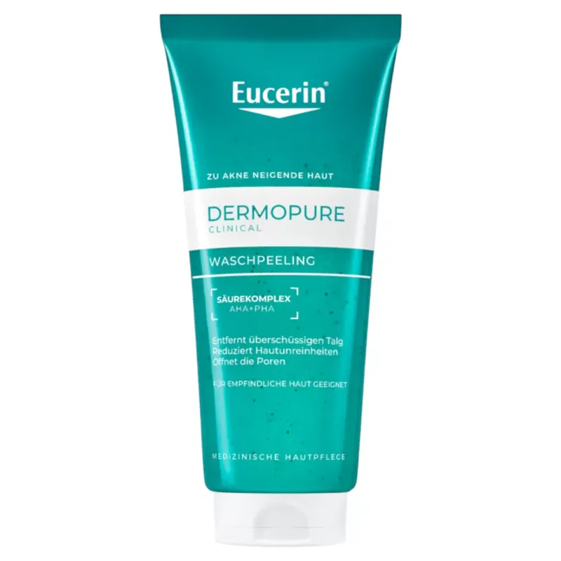 Eucerin DermoPure Clinical Purifying Scrub arcradír 100 ml Korlátozott ajánlat