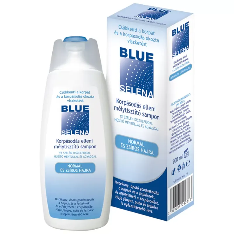 Blue Selena korpa elleni sampon 200ml Gyors szállítás