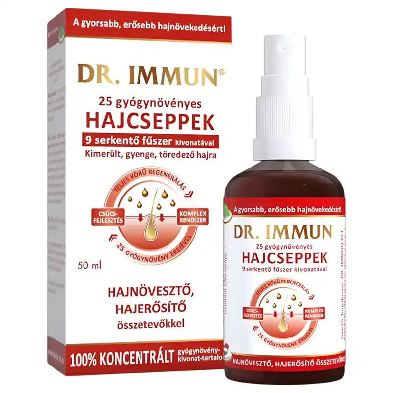 Gyors kiszállítás Dr. Immun Fűszeres Hajcsepp 50 ml