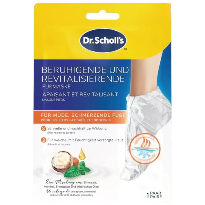 Dr. Scholl‘s Pedimask lábmaszk fáradt sajgó lábakra 1 pár Vásárlói kedvenc