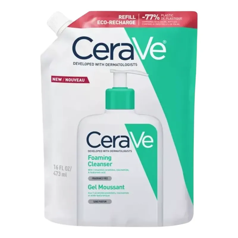 Csak ma CeraVe Hidratáló tisztító arcra és testre utántöltő 473 ml