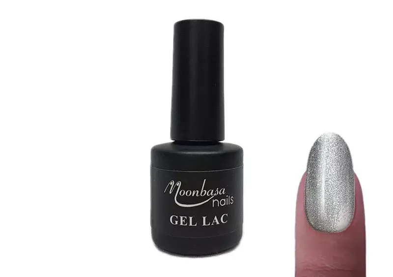 Gel polish 6ml 116 Glittery silver white Legjobb ár