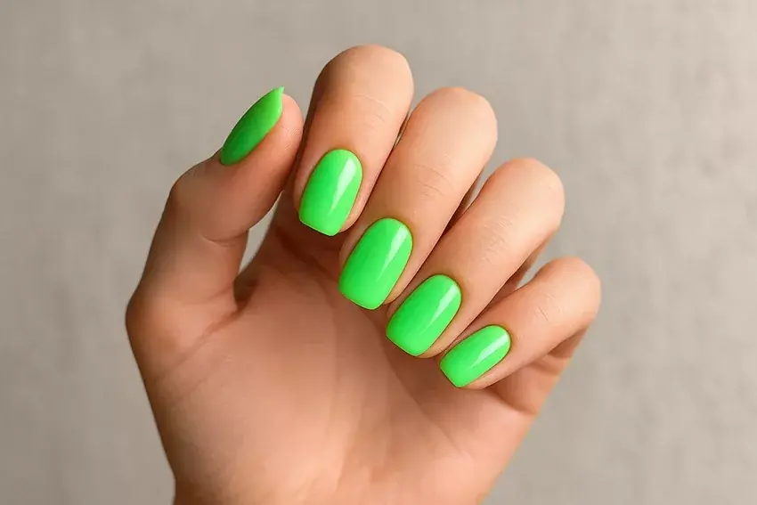 Különleges ajánlat Phosphorescent gel polish 5 ml 623 Neon green