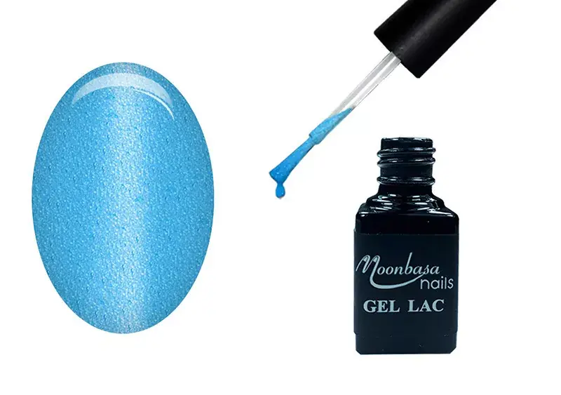 Végkiárusítás One step gel polish 5ml 106 Pearly laser blue