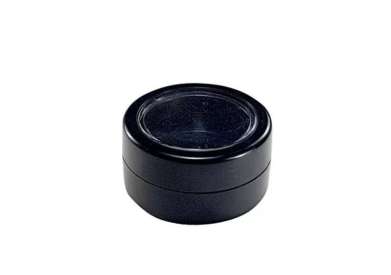 Plastic nail art storage jar with transparent lid 3 ml 027 Black Akciós ár