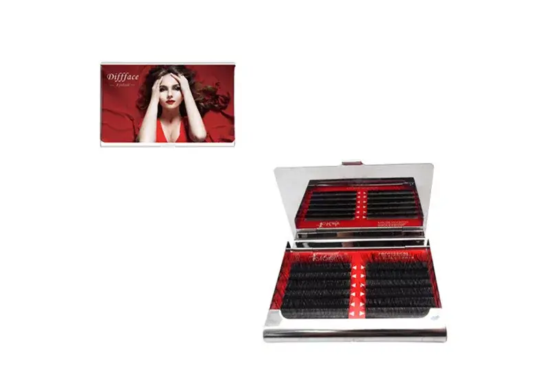 Biztonságos vásárlás Y-shaped fibre eyelashes (0.07 mm B-Curl12 lines) 11 mm 1023 Black
