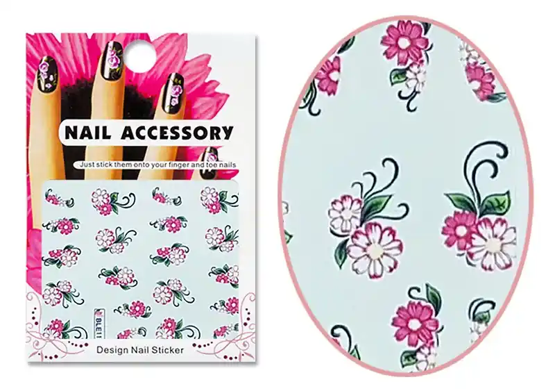 Acrylic effect sticker BLE-1145 Flowers Rendeld meg most