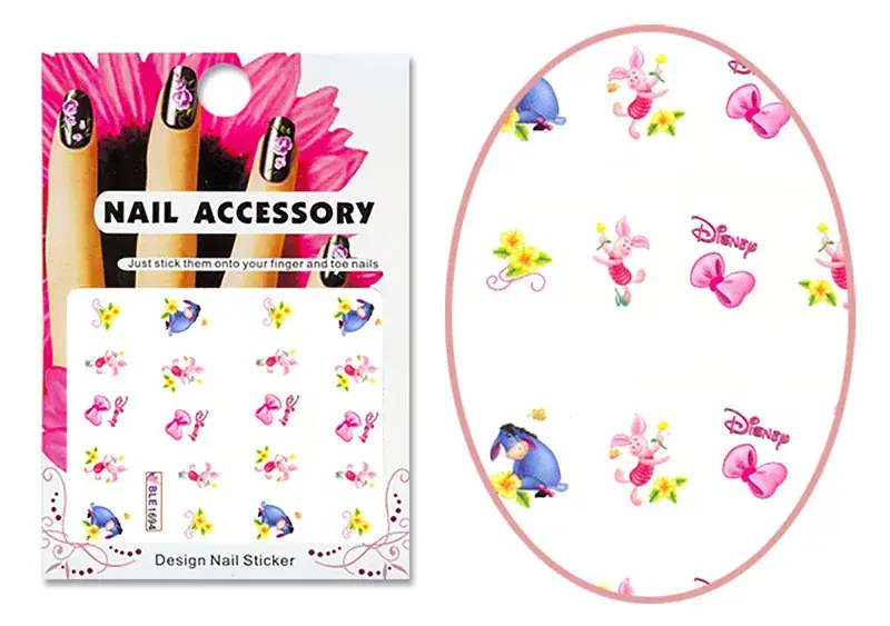 Acrylic effect sticker BLE-1694 Piglet and Donkey Olcsó