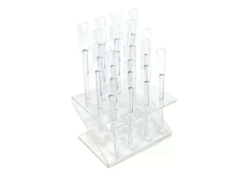 Kihagyhatatlan ajánlat Nail art stand with 18 tips 001-18 Transparent