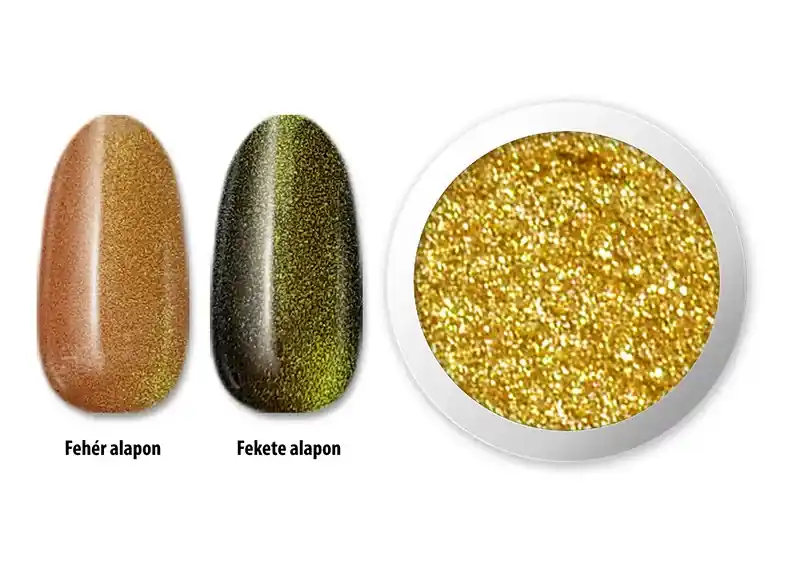 Népszerű Chameleon pigment powder 02 Gold