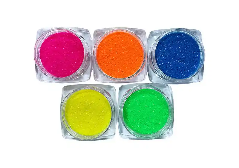 Glitter powder set, 5 pieces Neon Ne maradj le