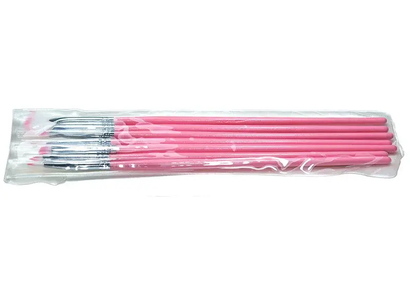 Legnépszerűbb Pink brush set, 7 pcs S004 Pink