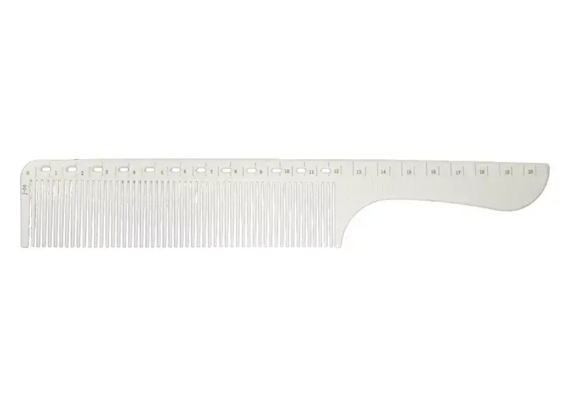 Hair cutting comb, antistatic J-04 White Vásárlói kedvenc