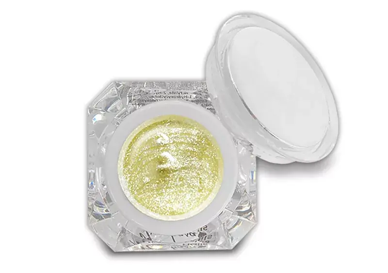 Csak ma No-wipe coloured gel 5g F15 Transparent glitter