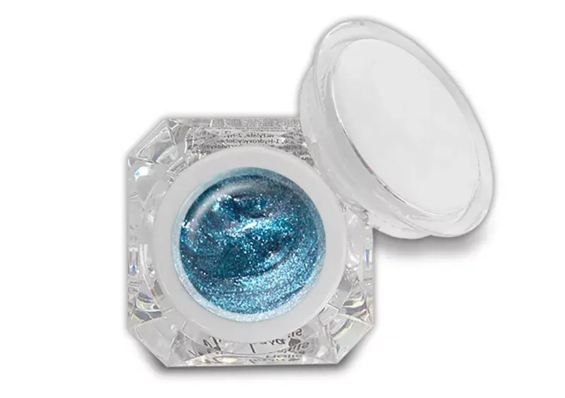 Szuper akció No-wipe coloured gel 5g F55 Sparkling sky blue