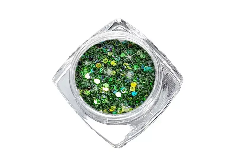 Glitter powder 5ml FP038 Greenish brown Gyors szállítás